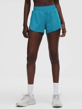 NWT Lululemon Fast and Free High-Rise Split Short 3" SzM